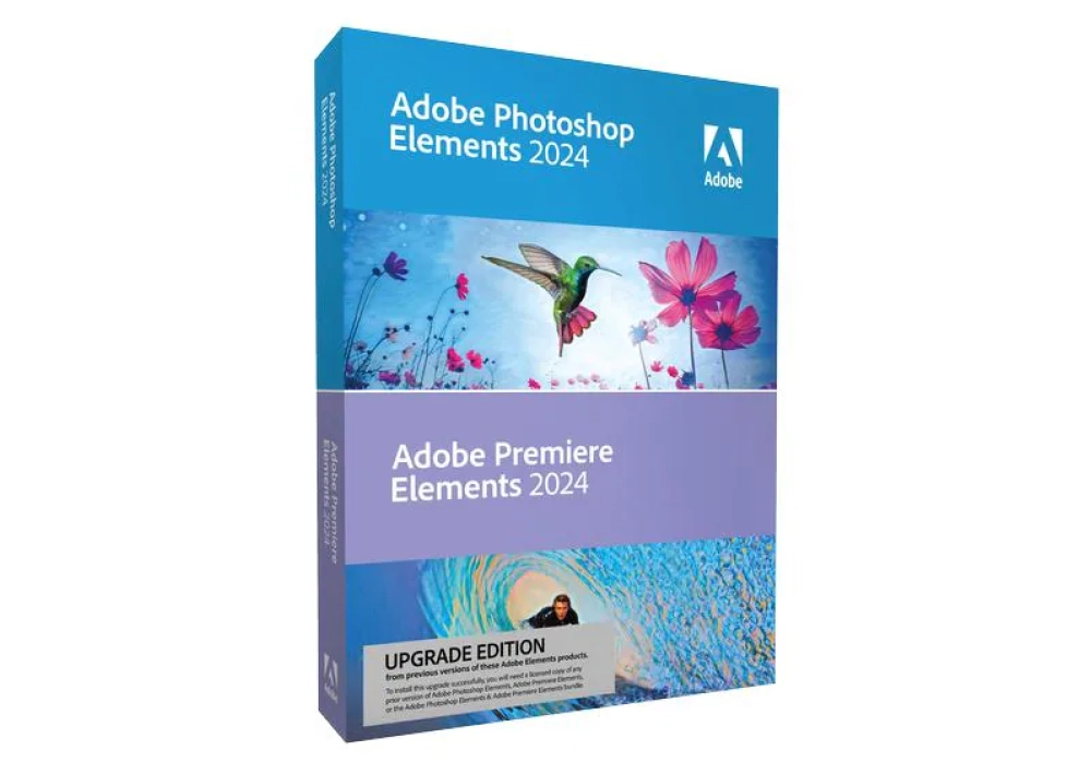 Adobe Photoshop & Premiere Elements 24 Box, Mise à niveau, EN