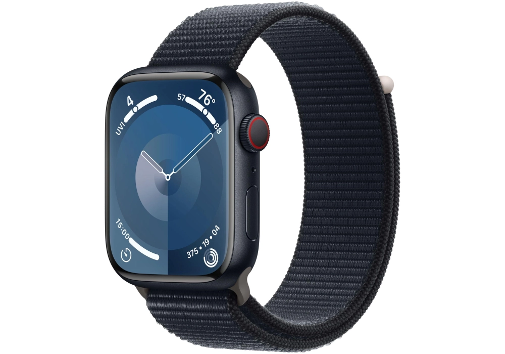 Apple Watch Series 9 45 mm LTE Alu Minuit Loop