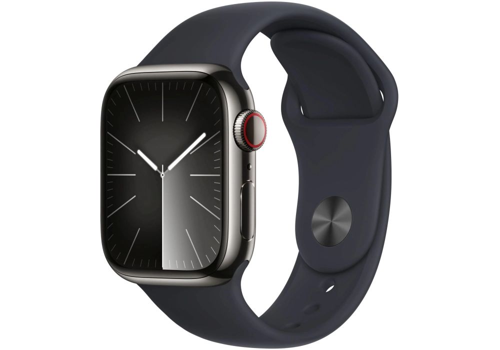 Apple Watch Series 9 45 mm LTE Graphite Sport Minuit M/L