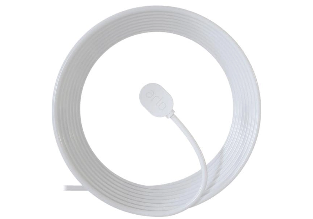 Arlo Câble d'alimentation magnétique - 7.6m (Blanc)