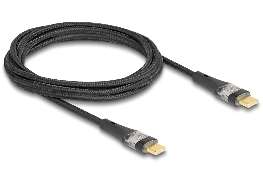 Delock Câble USB 2.0 PD 3.0 100W USB C - USB C 2 m
