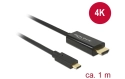 DeLOCK Cable USB Type-C male > HDMI male - 1 m 