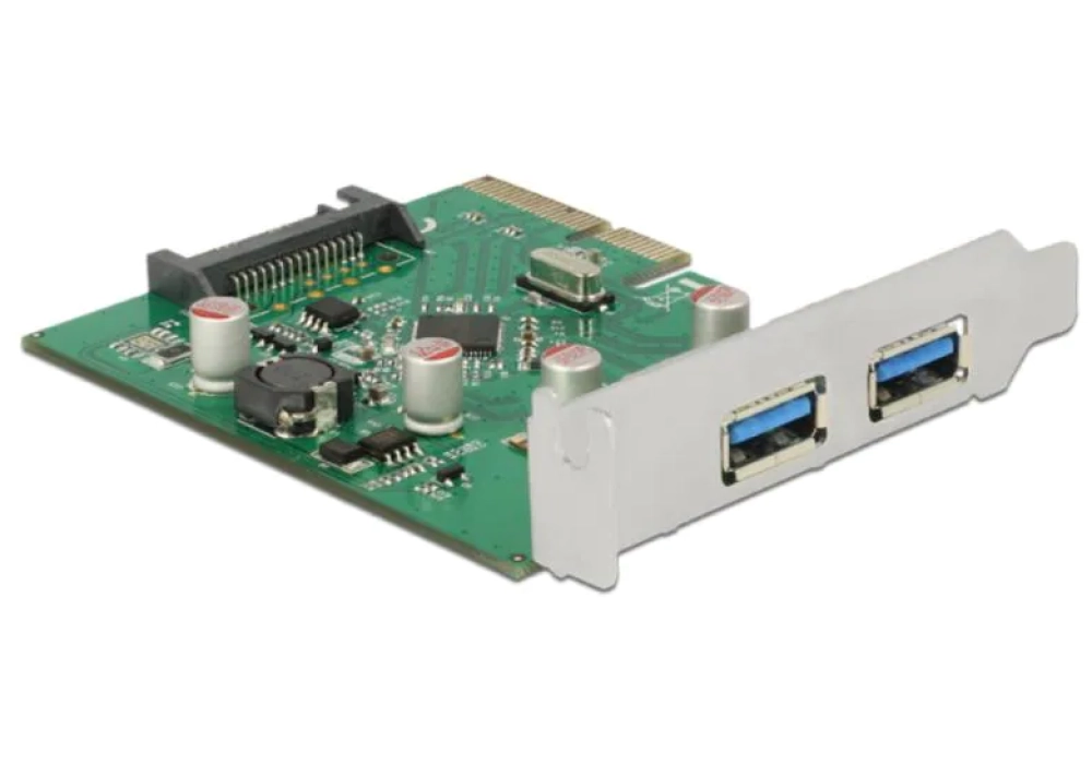 Delock Carte PCI Express 89554 USB 3.1 Gen2 - 2x USB-A