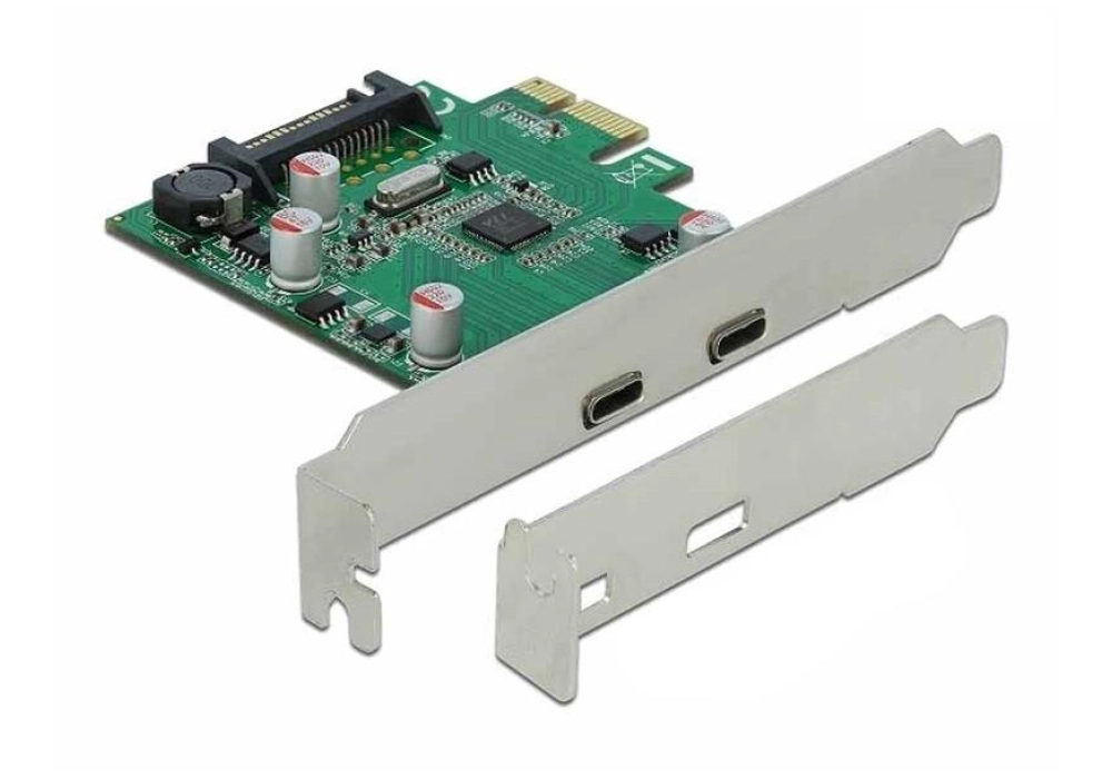 DeLOCK PCIe Card 2 x USB 3.2 Gen 1 (Type-C)