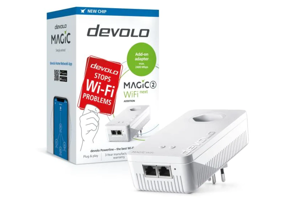 devolo Magic 2 WiFi next Adaptateur d'extension 