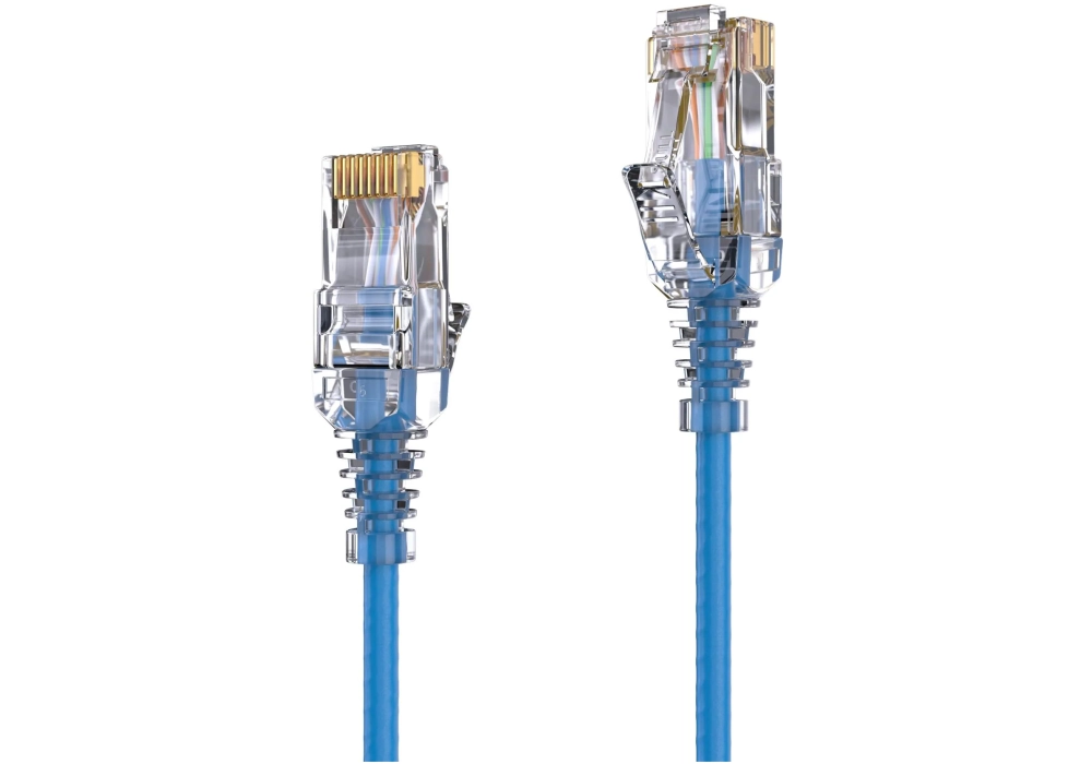 PureLink Câble patch MC1504-0025 Cat 6, UTP, 0.25 m, Bleu