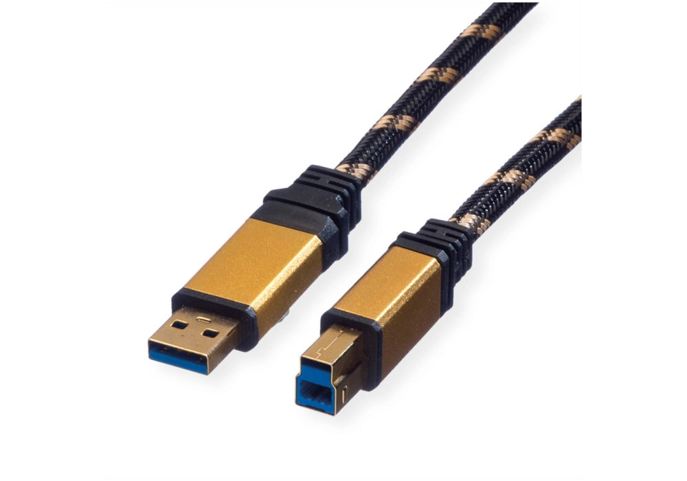 ROLINE Gold USB 3.2 A/B Premium Cable - 1.8 