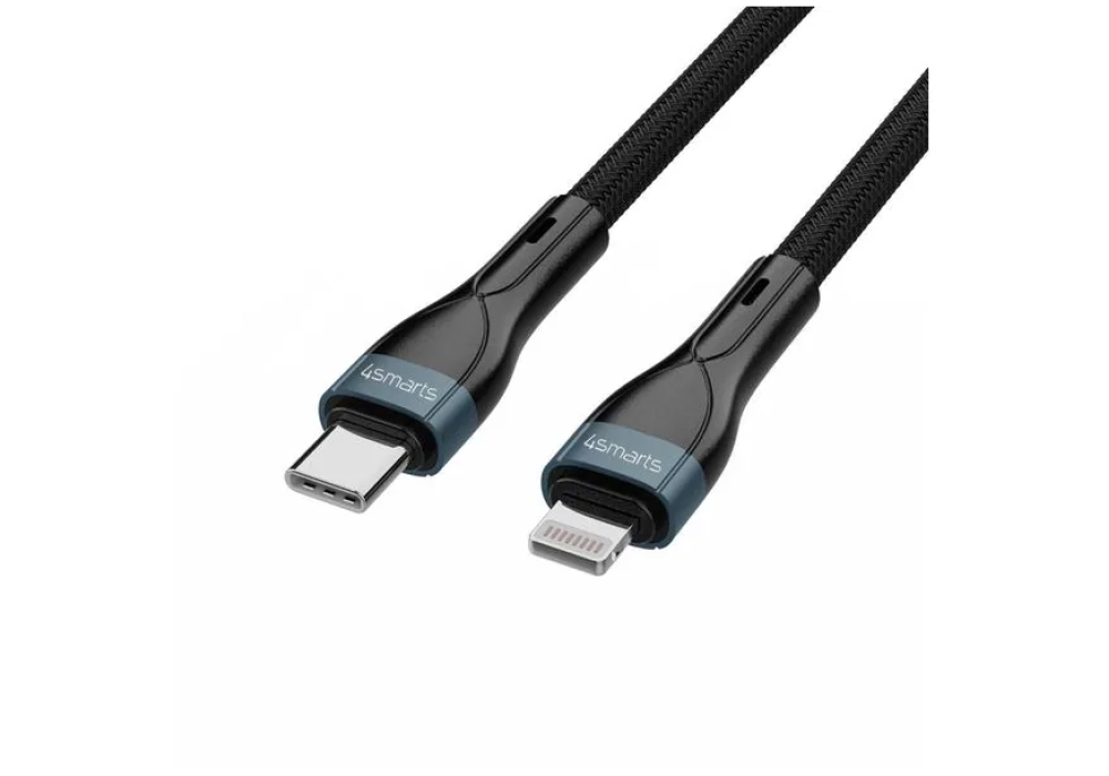 4smarts Câble USB 2.0 PremiumCord USB C - Lightning 1 m