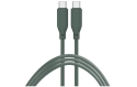 4smarts Câble USB 2.0 Silicone High Flex USB C - USB C 1.5 m Petrol