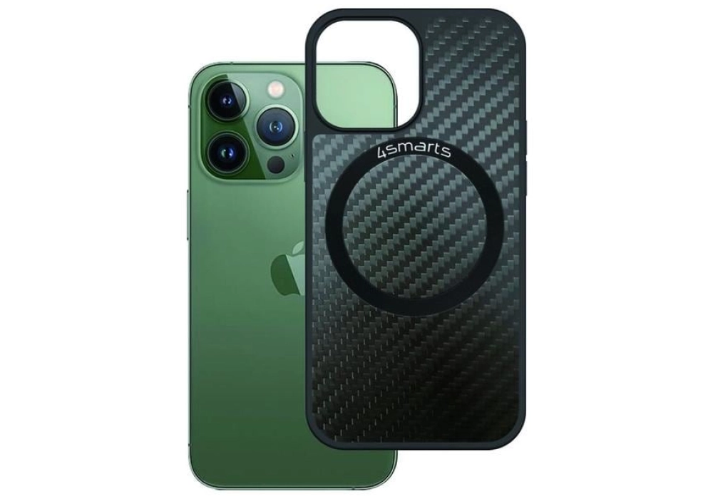 4smarts Carbon Case avec UltiMag iPhone 13 Pro