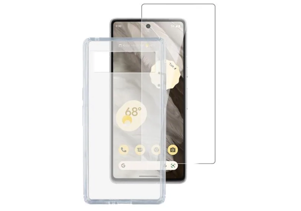 4smarts Coque arrière Kit de protection 360° pour Google Pixel 8 Pro