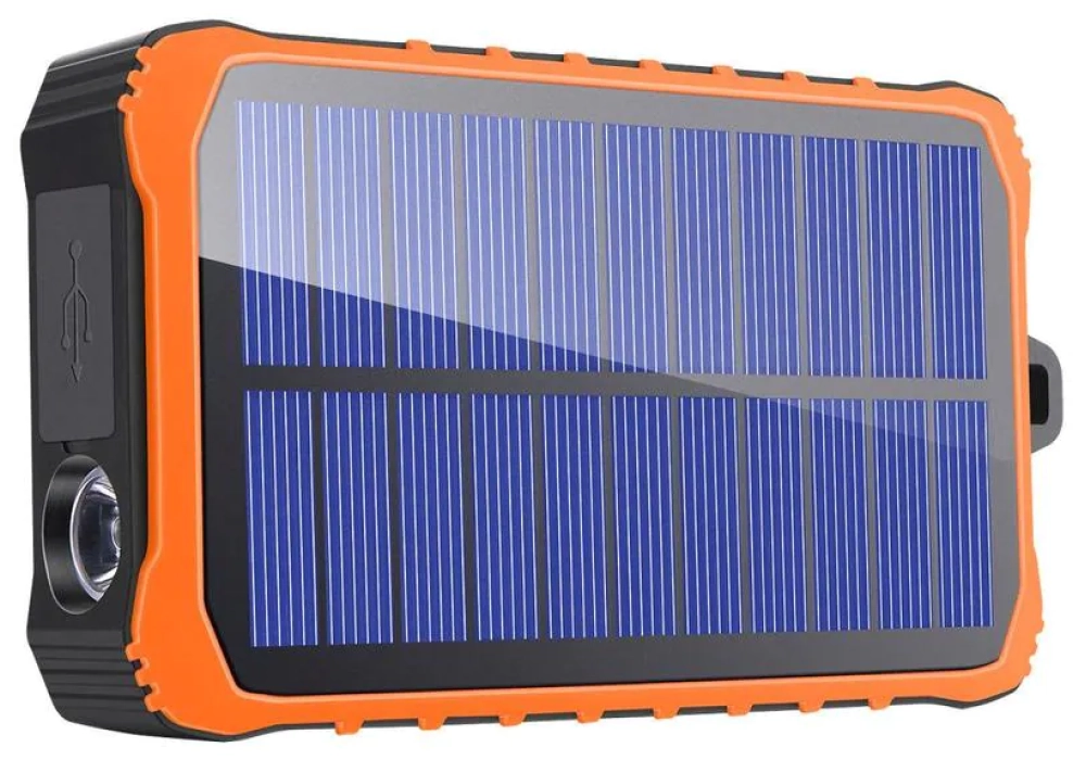 4smarts Powerbank solaire Prepper 12.000 mAh