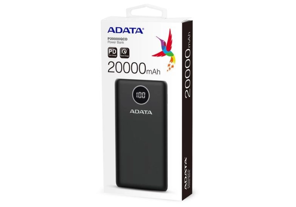 ADATA Power Pack P20000QCD (Noir)
