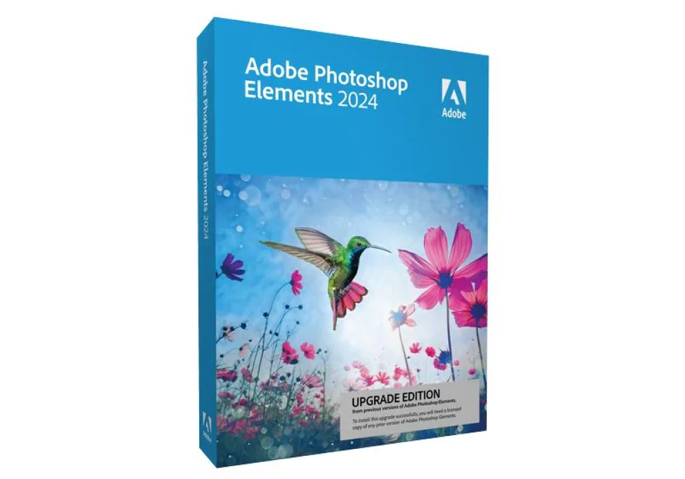 Adobe Photoshop Elements 2024 Boîte, Mise à niveau, Anglais