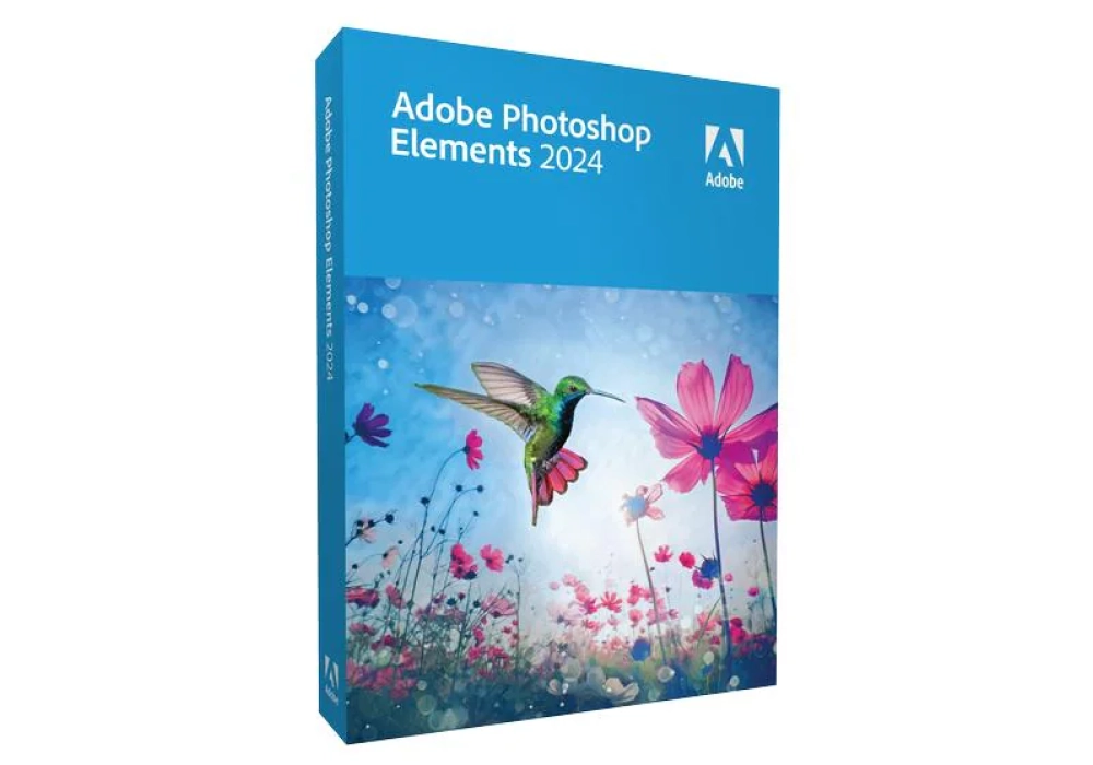 Adobe Photoshop Elements 2024 Box, Version complète, Italien