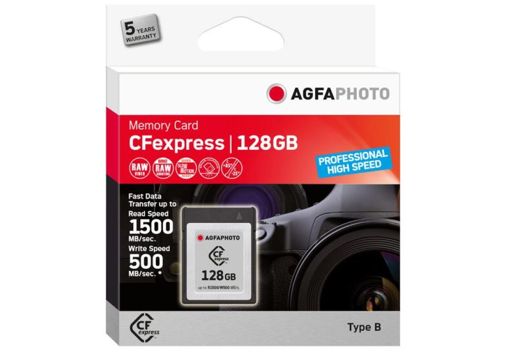 AgfaPhoto CFexpress Professional Type B - 128 GB