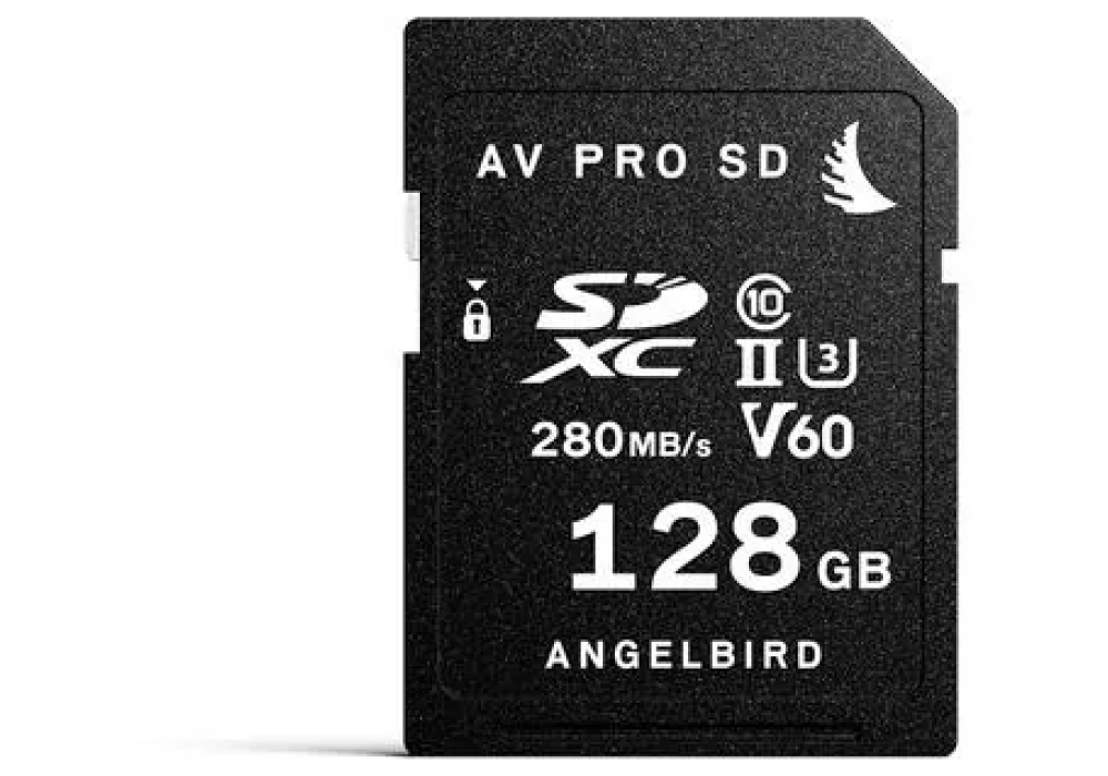 Angelbird Carte SDXC AV Pro SD V60 Mk2 128 GB