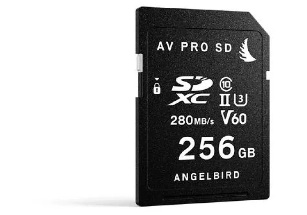 Angelbird Carte SDXC AV Pro SD V60 Mk2 256 GB