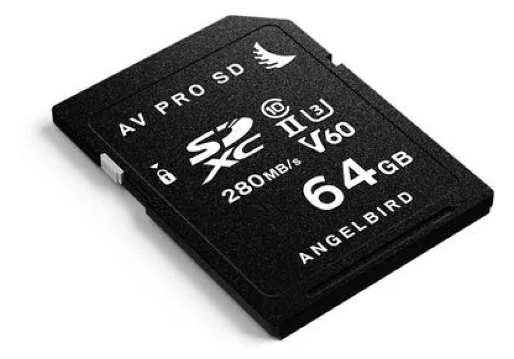 Angelbird Carte SDXC AV Pro SD V60 Mk2 64 GB