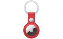 Apple AirTag Leather Key Ring (Red)