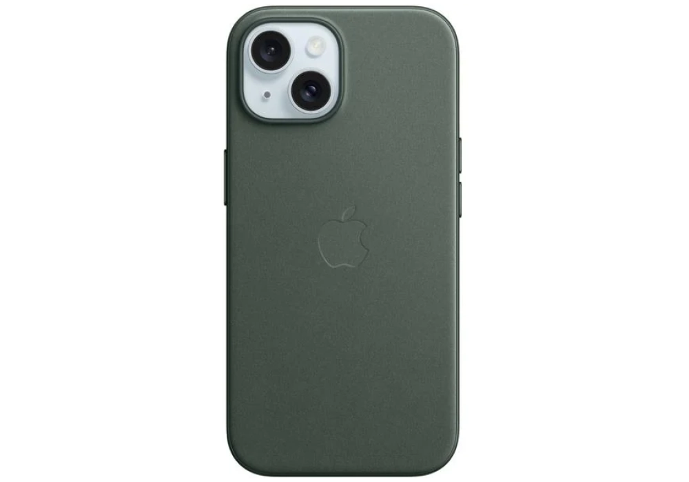 Apple Etui FineWoven avec MagSafe iPhone 15 Evergreen