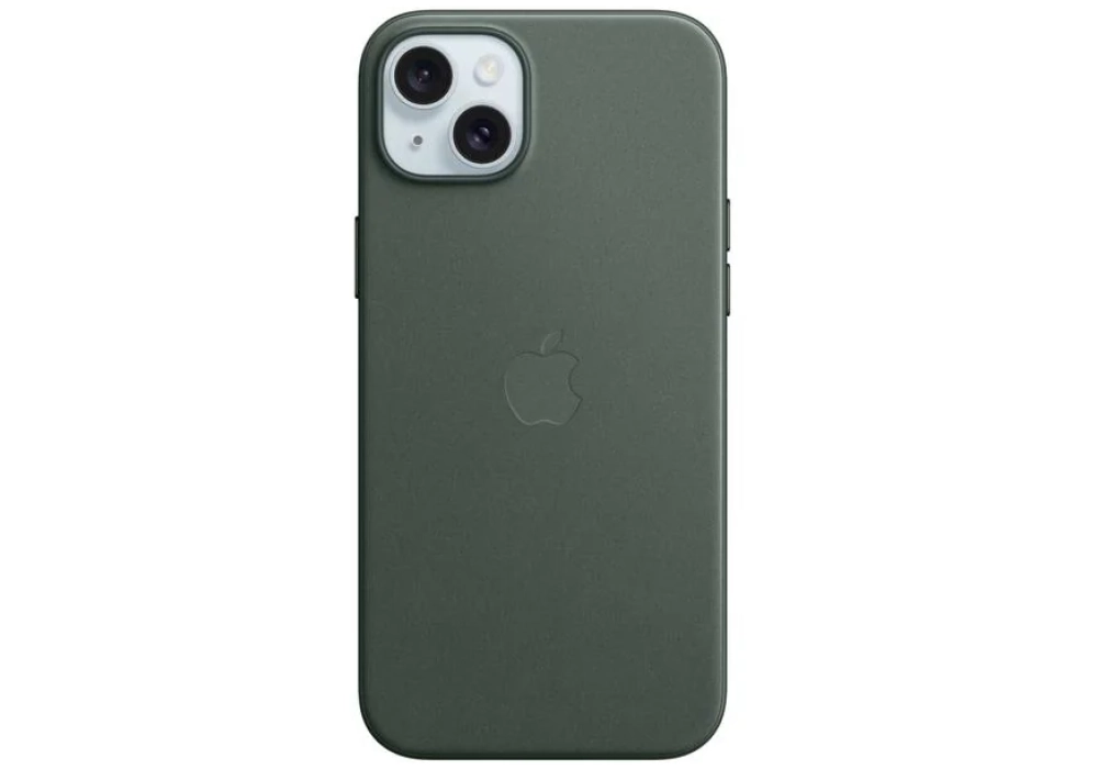 Apple Etui FineWoven avec MagSafe iPhone 15 Plus Evergreen