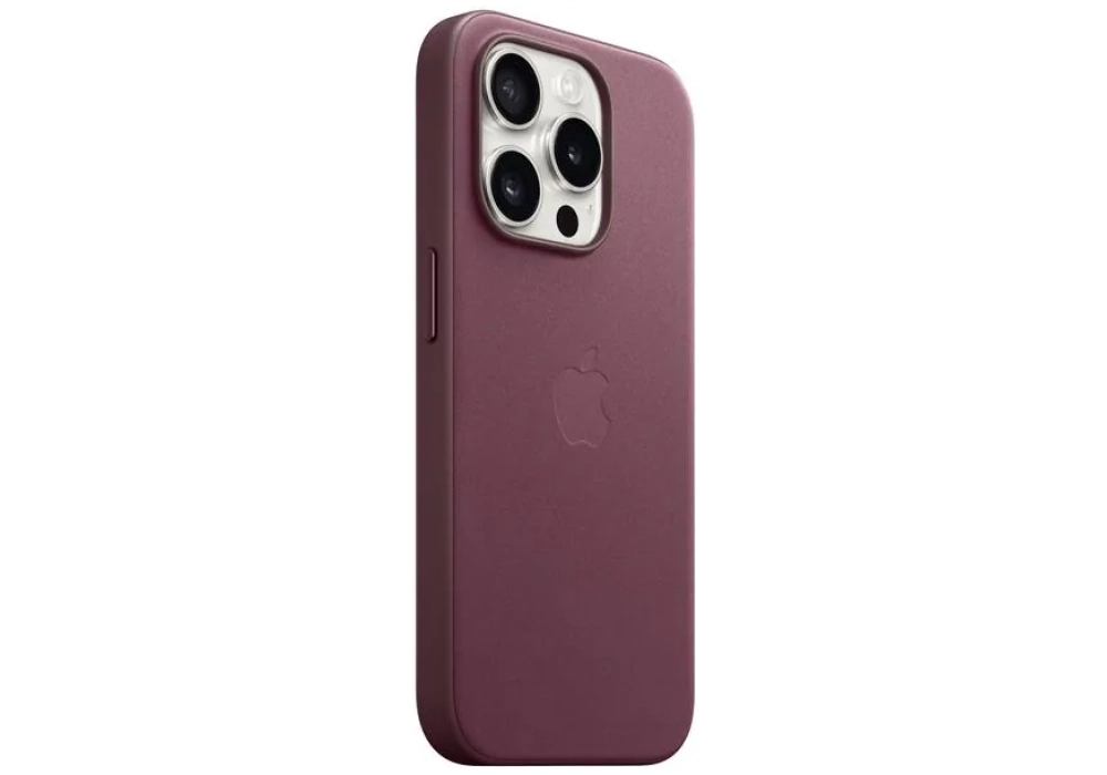 Apple Etui FineWoven avec MagSafe iPhone 15 Pro Mulberry