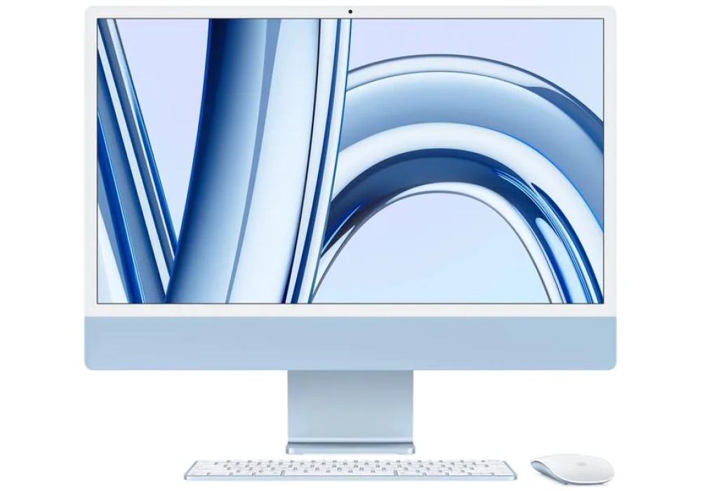 Apple iMac 24" M3 10C GPU / 256 Go / 8 Go Bleu