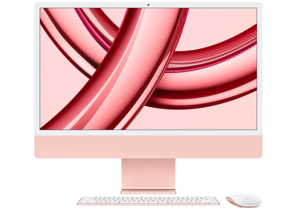 Apple iMac 24" M3 10C GPU / 256 Go / 8 Go Rose