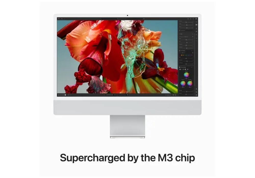 Apple iMac 24" M3 10C GPU / 512 Go / 8 Go Argent