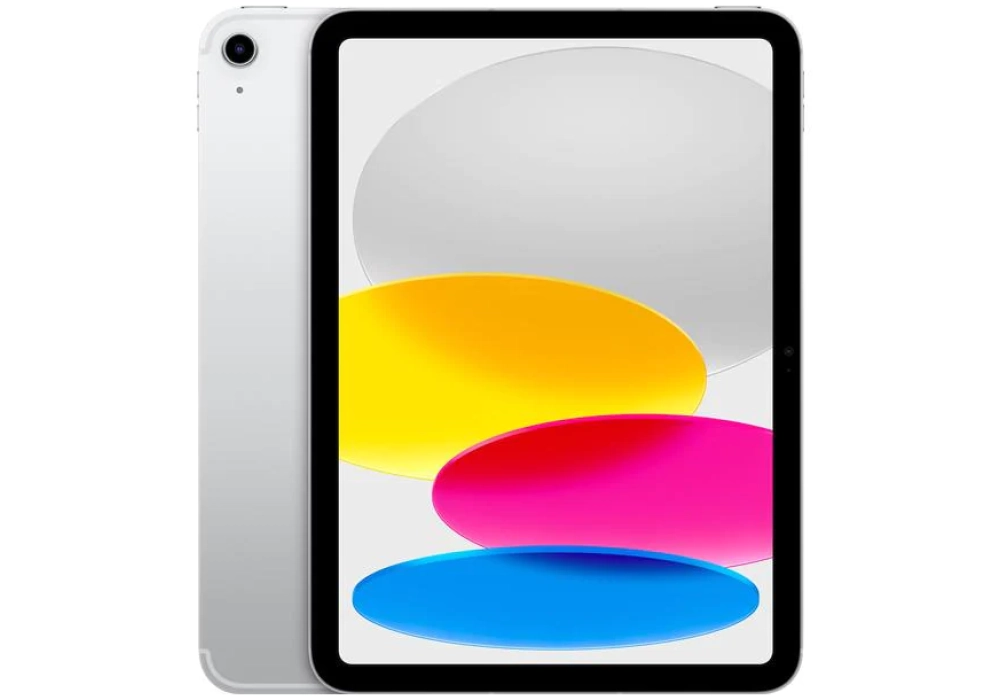 Apple iPad 10th Gen. Cellular 256 GB (Argenté)