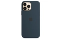 Apple iPhone 13 Pro Max Silicone Case avec MagSafe (Bleu abysse)