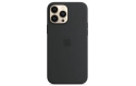 Apple iPhone 13 Pro Max Silicone Case avec MagSafe (Noir minuit)