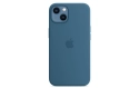 Apple iPhone 13 Silicone Case avec MagSafe (Bleu clair)