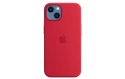 Apple iPhone 13 Silicone Case avec MagSafe (Rouge)