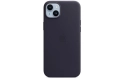 Apple Leather Case avec MagSafe iPhone 14 Plus (Bleu)