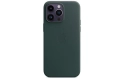 Apple Leather Case avec MagSafe iPhone 14 Pro Max (Vert)