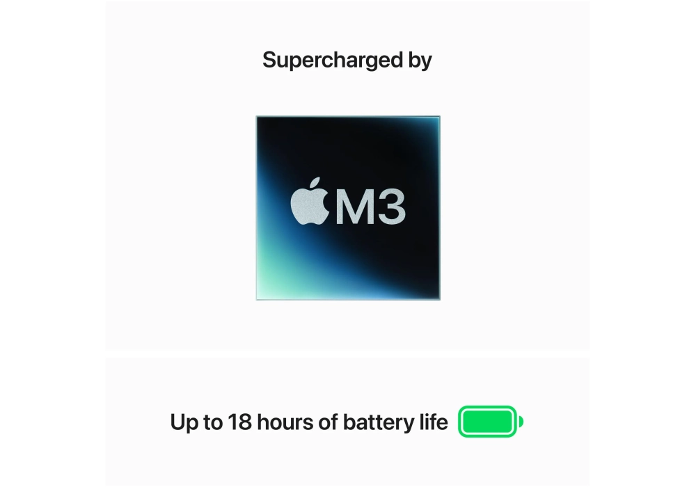 Apple MacBook Air 13" 2024 M3 10C GPU / 512 GB / 16 GB Lumière stellaire