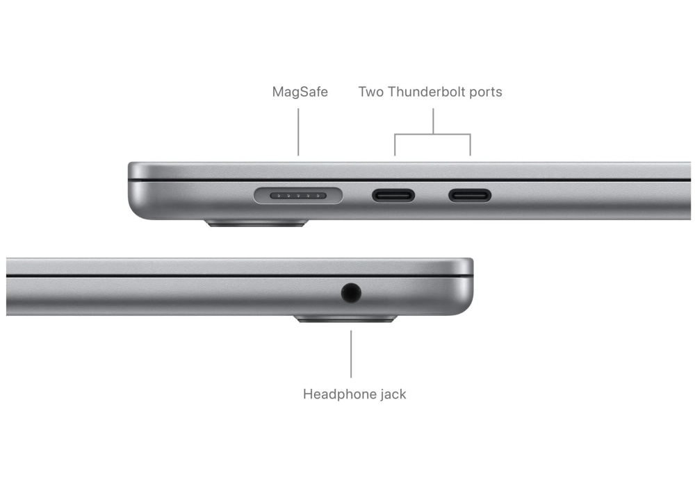 Apple MacBook Air 15" 2024 M3 10C GPU / 256 GB / 8 GB Gris sidéral