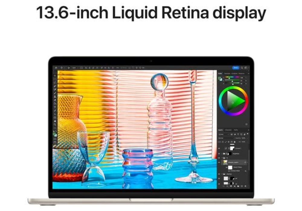 Apple MacBook Air 2022 M2 8C GPU / 256 Go / 8 Go Lumière stellaire