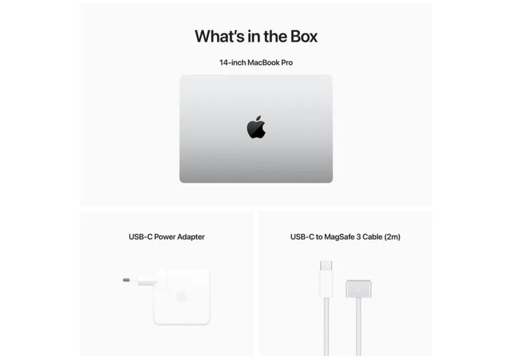 Apple MacBook Pro 14" (M2 Pro - 2023) - 10C / 16GB / 512GB - Argent