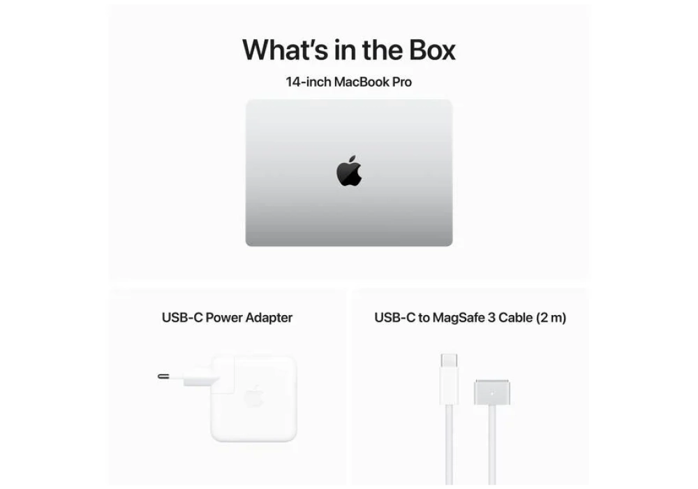 Apple MacBook Pro 14" M3 Pro 2023 11C CPU/14C GPU/512 GB/18 GB Argent