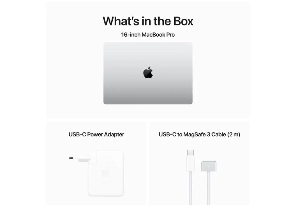Apple MacBook Pro 16" M3 Max 2023 14C CPU/30C GPU/1 TB/36 GB Argent