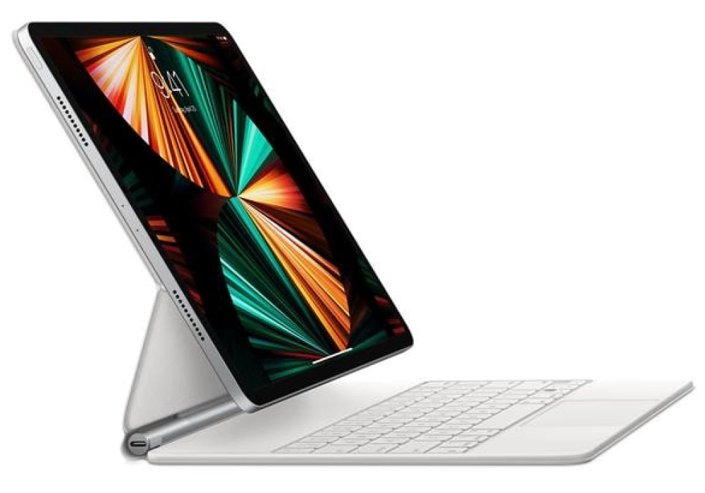 Apple Magic Keyboard iPad Pro 12.9" (Gen 5 - 2020) - Blanc - CH