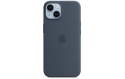 Apple Silicone Case avec MagSafe iPhone 14 (Bleu)