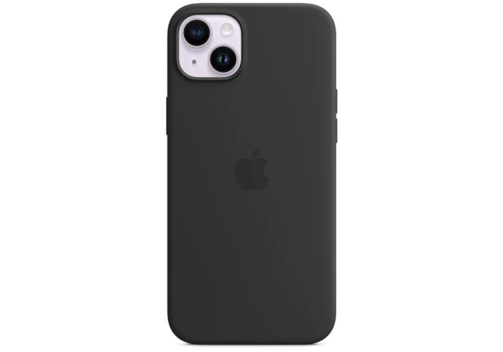 Apple Silicone Case avec MagSafe iPhone 14 Plus (Noir)