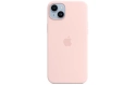 Apple Silicone Case avec MagSafe iPhone 14 Plus (Rose)