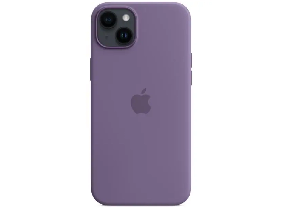 Apple Silicone Case avec MagSafe iPhone 14 Plus (Violet)