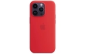 Apple Silicone Case avec MagSafe iPhone 14 Pro (Rouge)