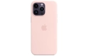 Apple Silicone Case avec MagSafe iPhone 14 Pro Max (Rose)